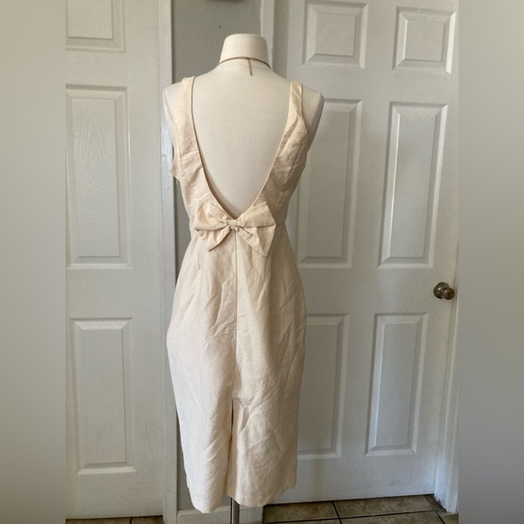 Showpo Beauty & the Bow Midi Dress🤎Size 6 - Picture 7 of 10